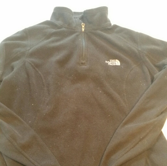 The North Face Tops - The North Face Black Fleece Pullover top M